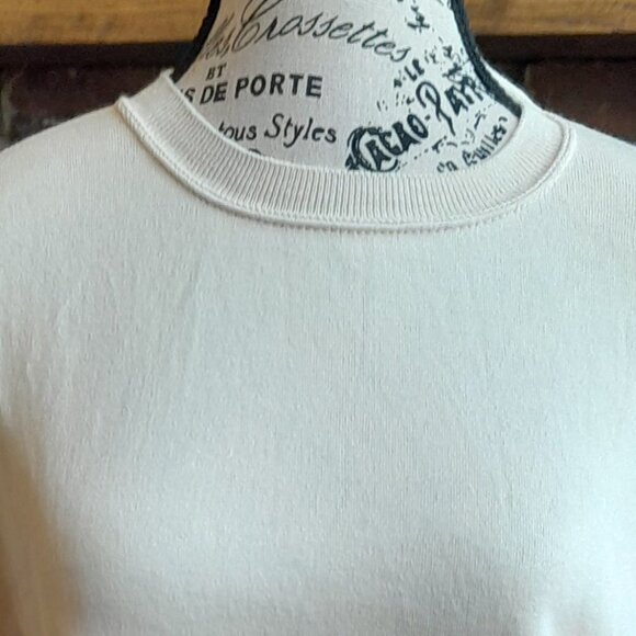 Paradox Knit Cream Short Sleeve Top - Picture 2 of 6